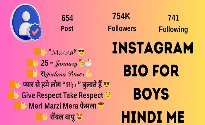 bio for instagram for boy attitude in hindi