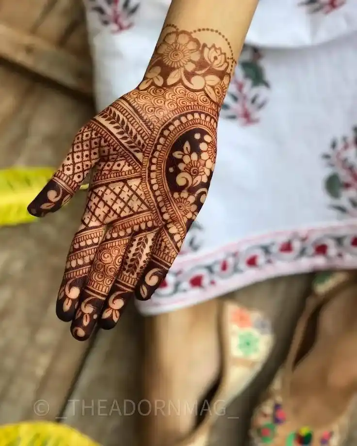 Royal Mehndi Design
