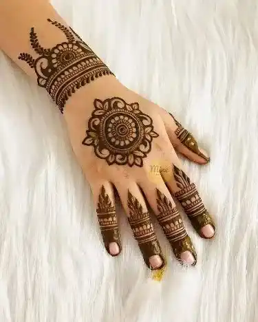 Royal Mehndi Design