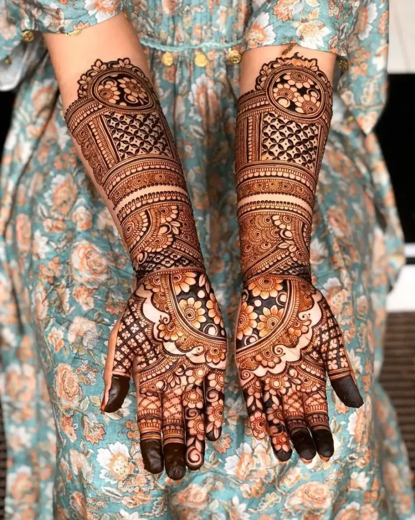 Full Hand Mehndi Design