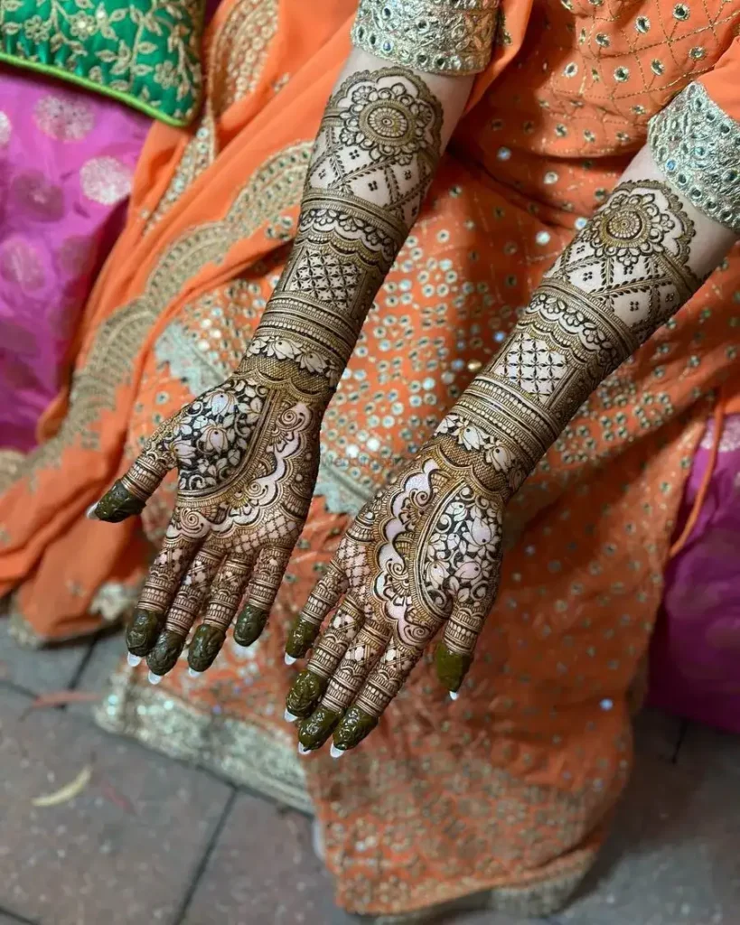 Full Hand Mehndi Design