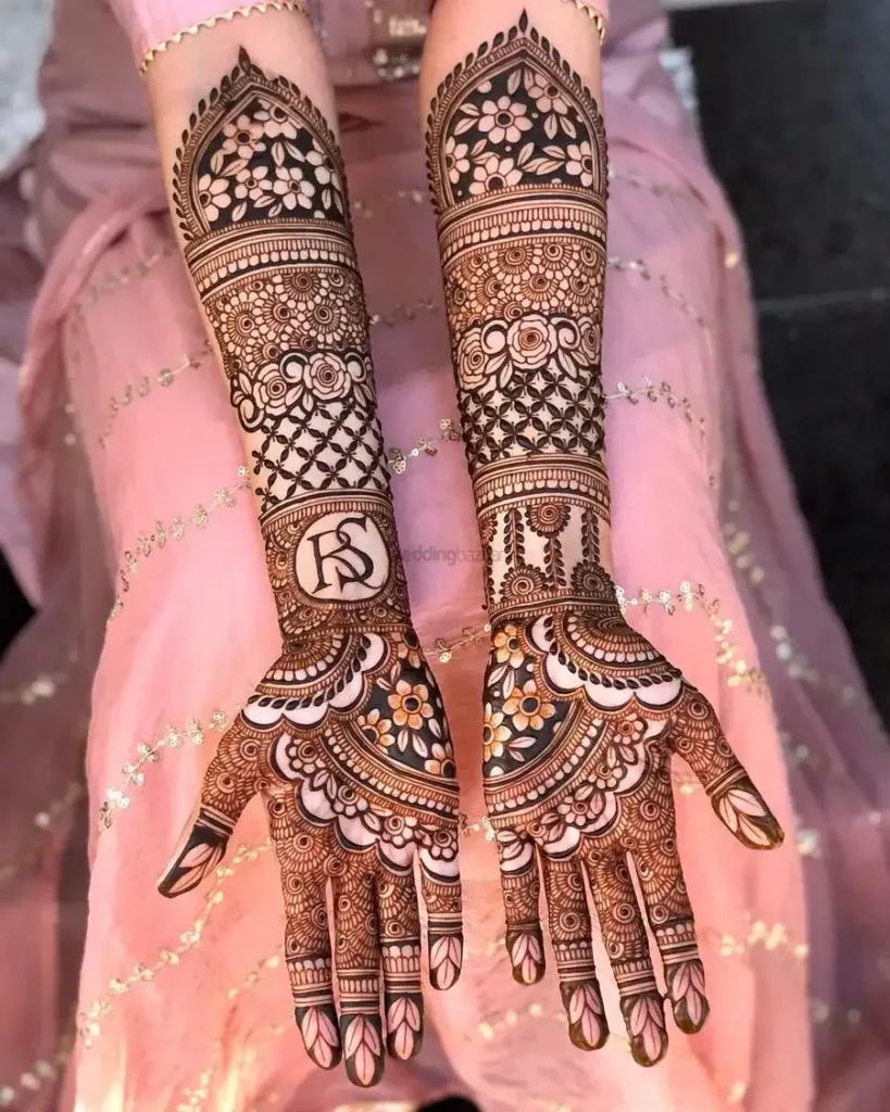 Full Hand Mehndi Design