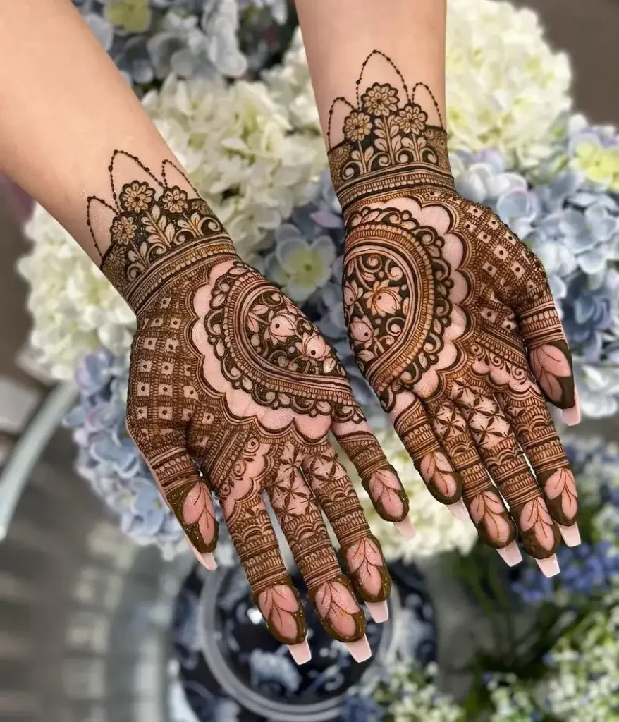 Full Hand Mehndi Design