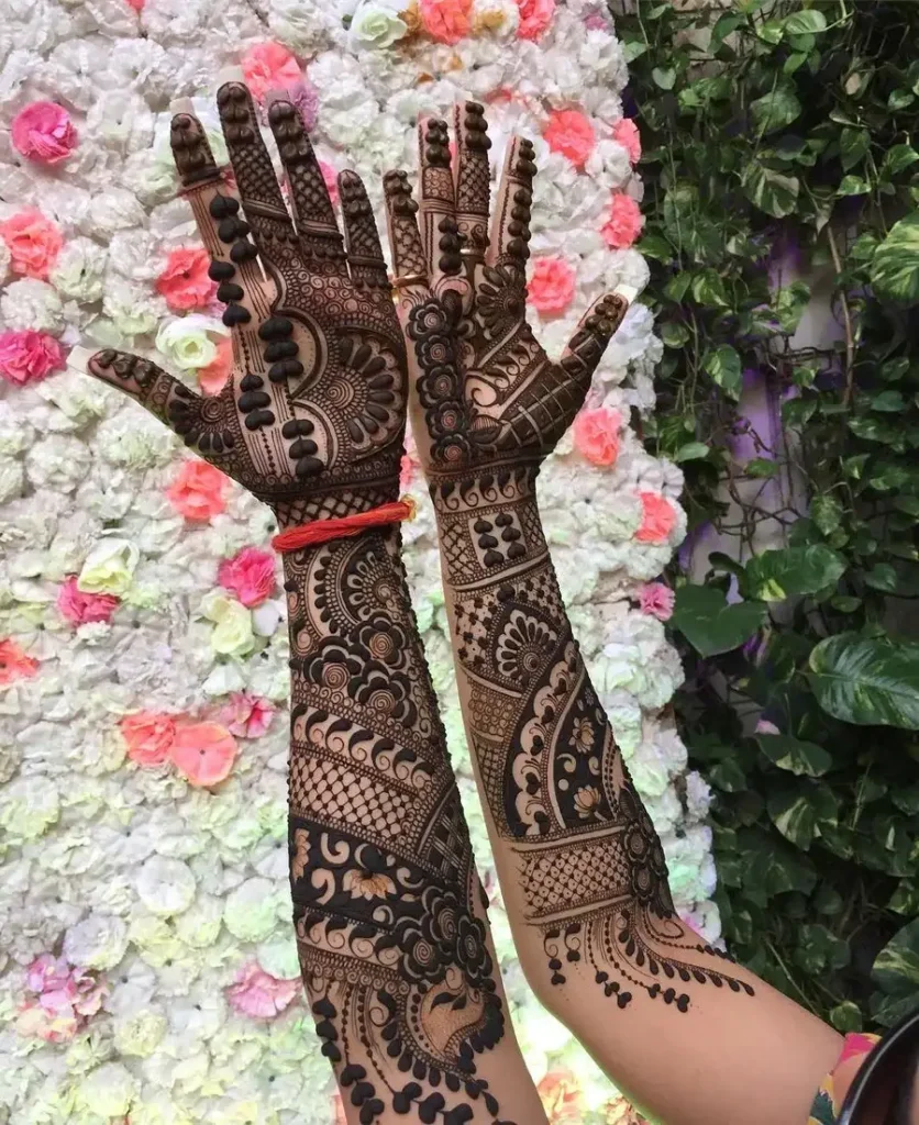 Full Hand Mehndi Design
