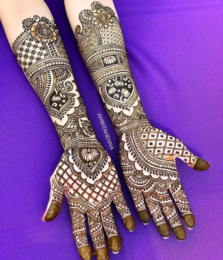 Full Hand Mehndi Design