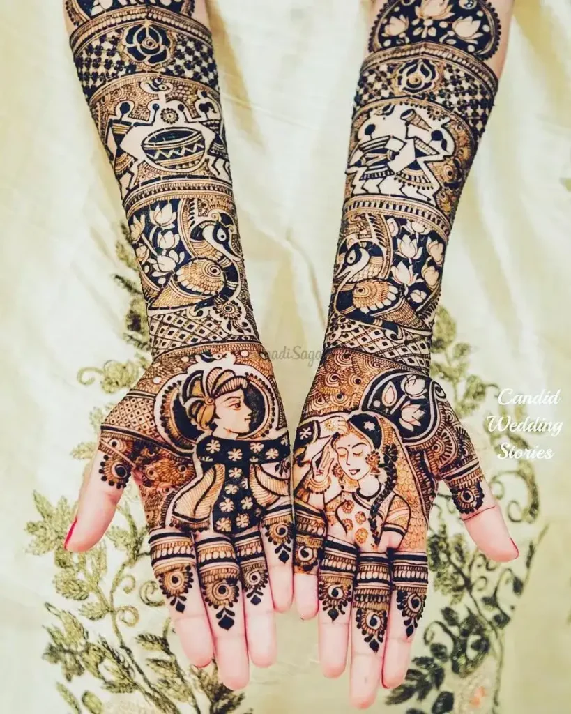 Full Hand Mehndi Design
