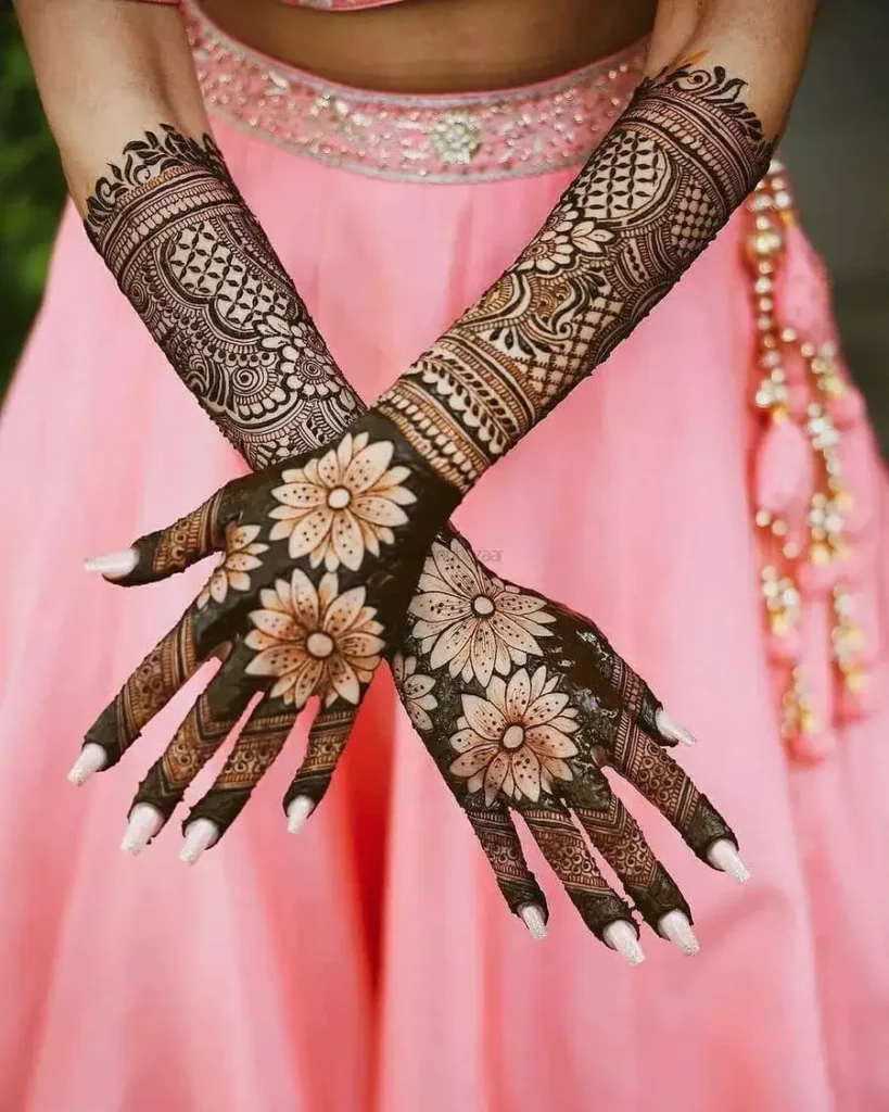 Full Hand Mehndi Design