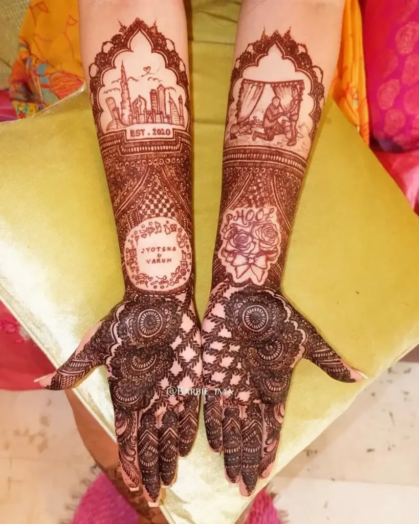 Full Hand Mehndi Design