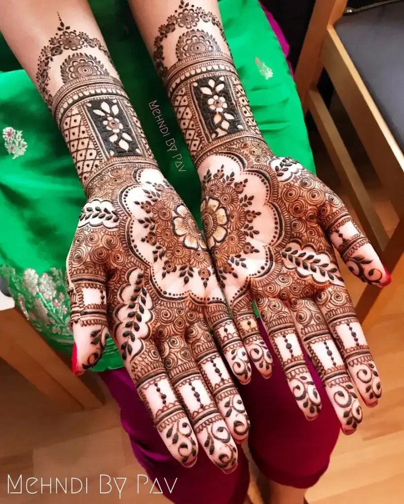 Full Hand Mehndi Design