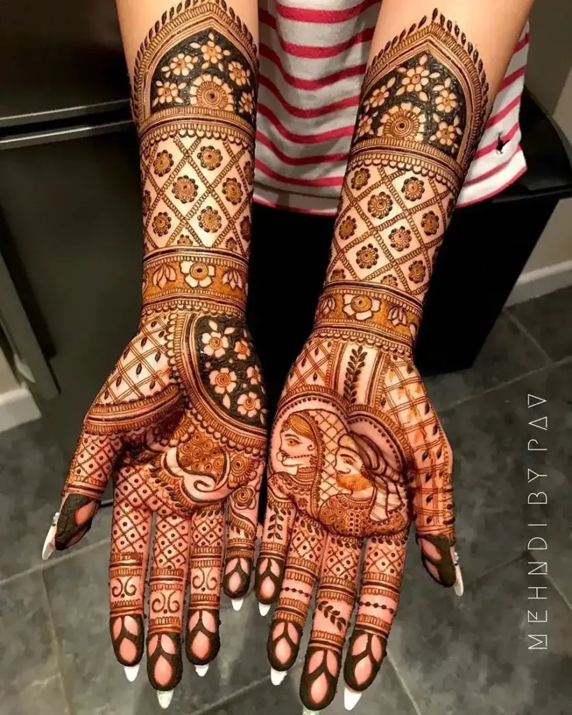 Full Hand Mehndi Design