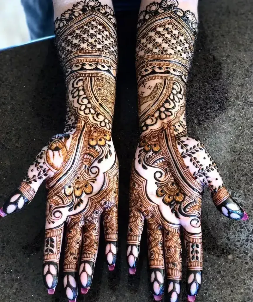 Full Hand Mehndi Design
