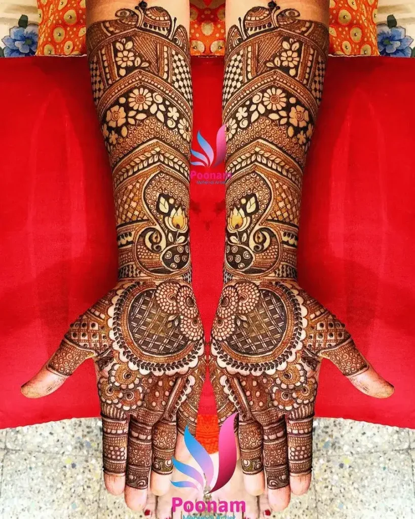 Full Hand Mehndi Design