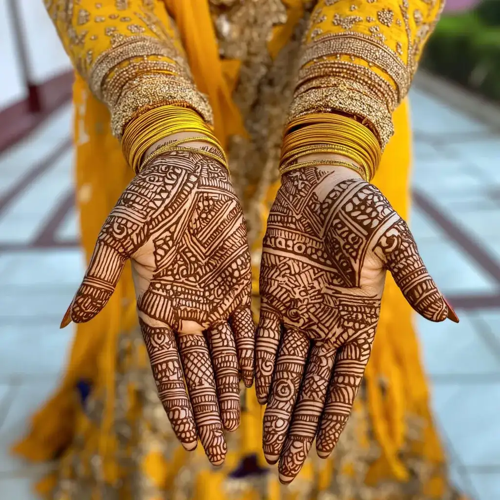 Full Hand Mehndi Design