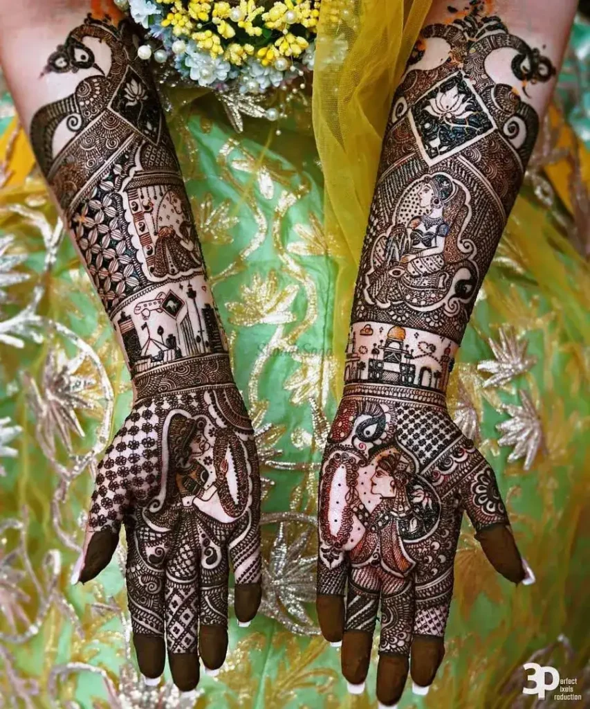 Full Hand Mehndi Design
